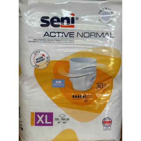 Cueca Fralda Seni Active Normal XL
