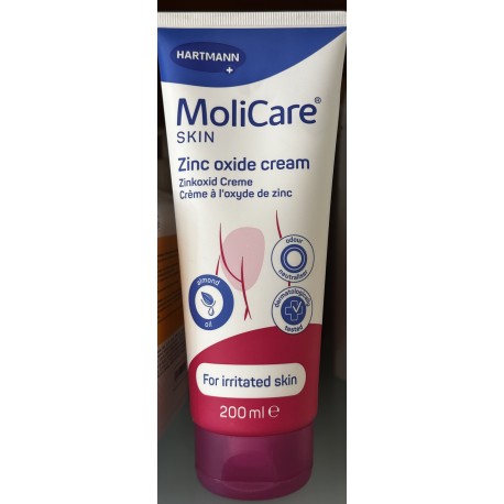 Creme com Óxido de Zinco - Molicare Skin