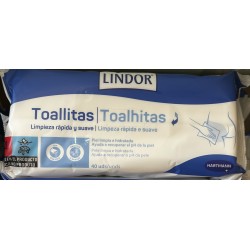 Toalhitas limpeza Lindor
