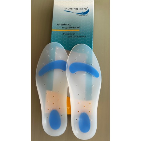 Palmilha Anatómica em Silicone com dupla densidade 43/44